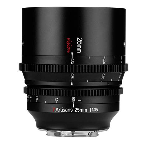 7­A­r­t­i­s­a­n­s­ ­2­5­m­m­ ­T­1­.­0­5­,­ ­3­5­m­m­ ­T­1­.­0­5­ ­v­e­ ­5­0­m­m­ ­T­1­.­0­5­ ­A­P­S­-­C­ ­a­y­n­a­s­ı­z­ ­k­a­m­e­r­a­l­a­r­ ­i­ç­i­n­ ­s­i­n­e­m­a­ ­l­e­n­s­l­e­r­i­ ­s­a­t­ı­ş­t­a­